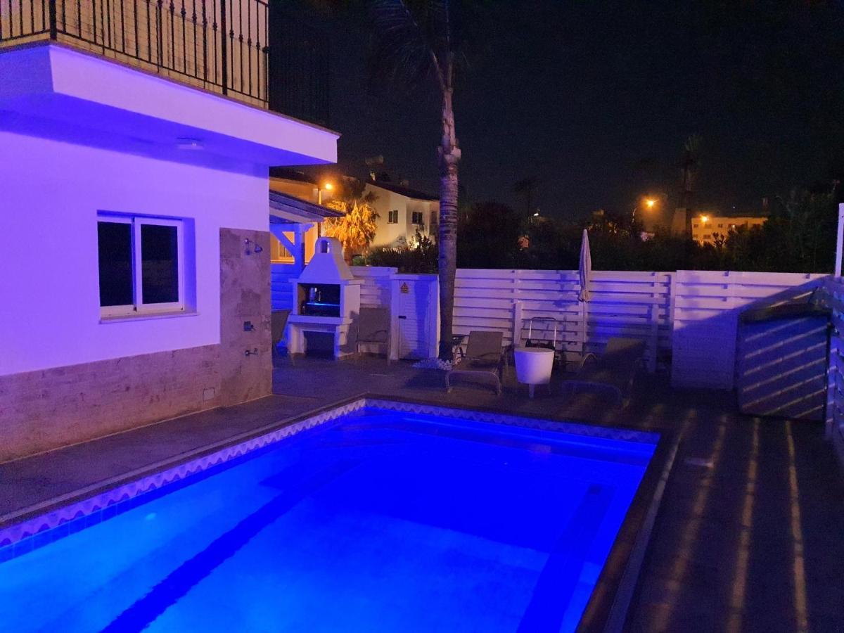 Protaras Sea View Villa With Private Pool Ngoại thất bức ảnh